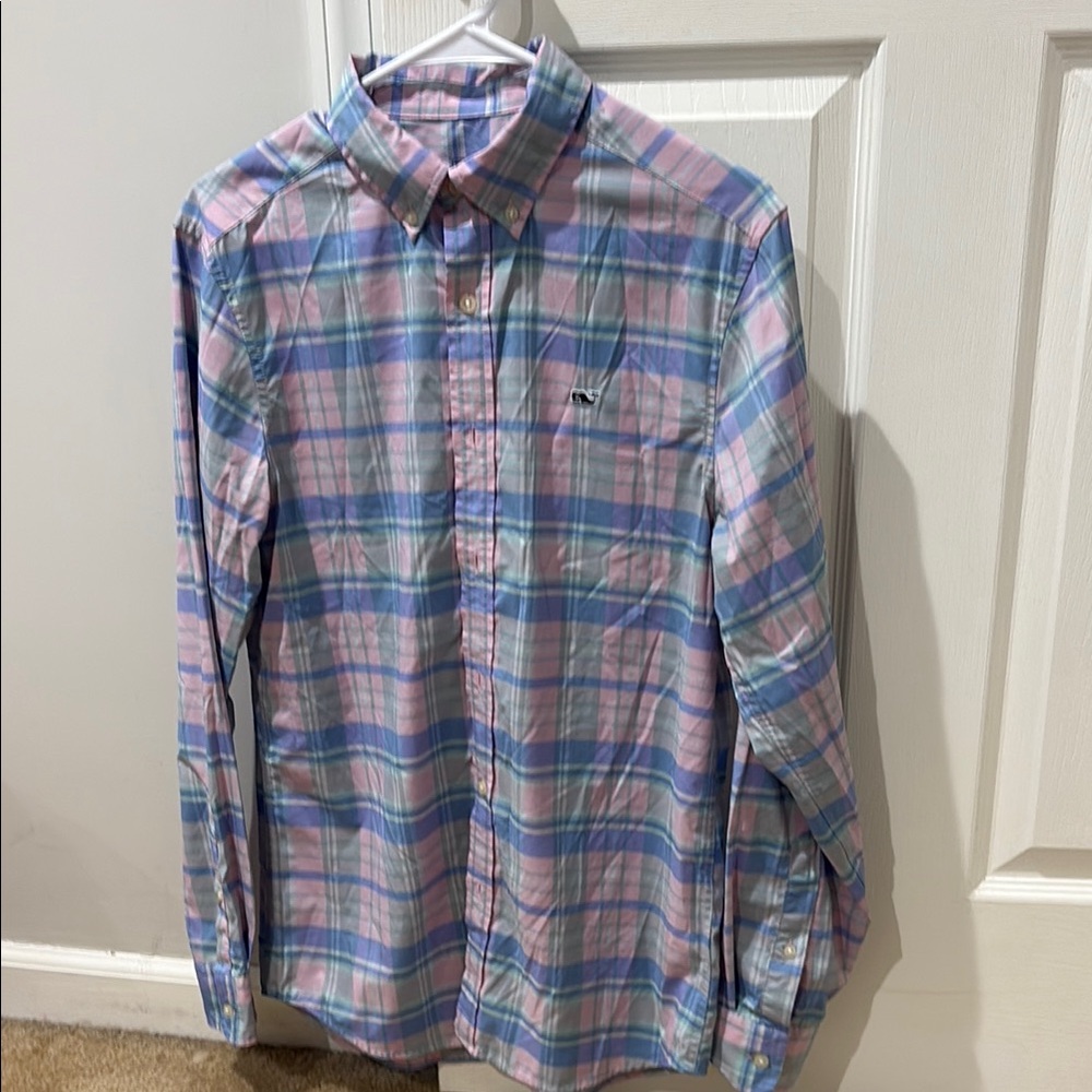 Vineyard Vines Performance Casual Button Down Shirt size small